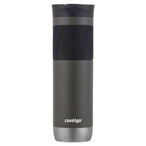 Contigo SnapSeal Insulated Stainless Steel Travel Mug with Grip, 24 oz., Sake on Outlet
