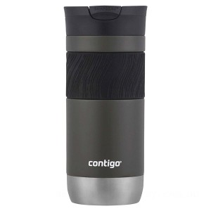 Contigo SnapSeal Insulated Stainless Steel Travel Mug with Grip, 16 oz., Sake on Outlet