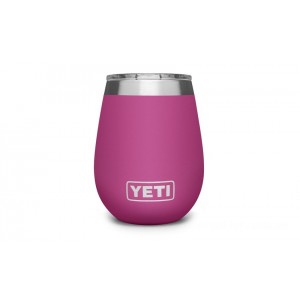 YETI Rambler 10 oz Wine Tumbler with Magslider Lid prickly-pear-pink on Deals