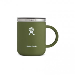Discounted Hydro Flask 12oz Coffee Travel Handle Mug Olive