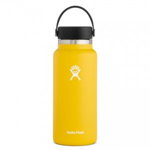 Hydro Flask 32oz Wide Mouth Bottle Sunflower for Sale