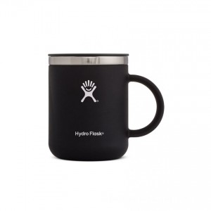 Hydro Flask 12oz Coffee Travel Handle Mug Black Outlet Sale