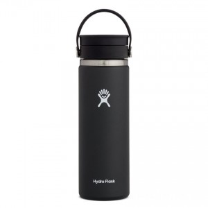 Hydro Flask 20oz Wide Mouth Coffee Travel Mug Black Limited Offers