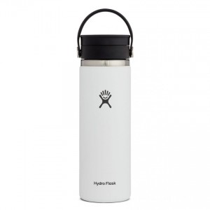 Hydro Flask 20oz Wide Mouth Coffee Travel Mug White Limited Offers