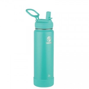 Takeya Actives 24oz Straw Teal for Sale