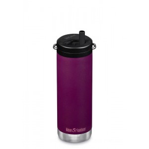 Cheap Klean Kanteen Insulated TKWide 16 oz with Twist Cap-Purple Potion