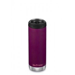 Cheap Klean Kanteen Insulated TKWide 16 oz with Café Cap-Purple Potion