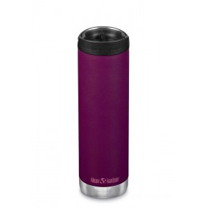 Klean Kanteen Insulated TKWide 20 oz with Café Cap-Purple Potion Discounted