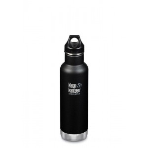 Klean Kanteen Insulated Classic 20 oz-Shale Black for Sale