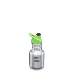 Klean Kanteen Kid Classic Sport 12 oz-Brushed Stainless on Deals