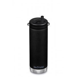 Cheap Klean Kanteen Insulated TKWide 16 oz with Twist Cap-Shale Black