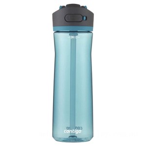 Limited Sale Contigo ASHLAND 2.0 Tritan Water Bottle with AUTOSPOUT® Lid, Juniper, 24 oz