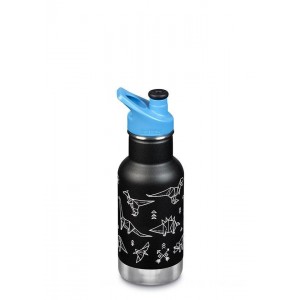 Klean Kanteen Insulated Kid Classic 12 oz-Paper Dinos on Outlet