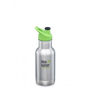 Klean Kanteen Insulated Kid Classic 12 oz-Brushed Stainless on Clearance