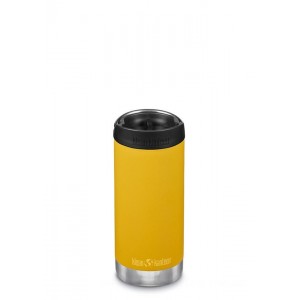 Klean Kanteen Insulated TKWide 12 oz with Café Cap-Marigold on Clearance