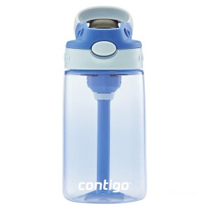 Contigo Kids Water Bottle with Redesigned AUTOSPOUT Straw, 14 oz., Cotton Candy & Gummy Discounted