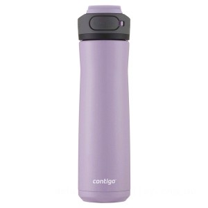 Contigo CORTLAND CHILL 2.0 Stainless Steel Water Bottle with AUTOSEAL® Lid, Painted Lavender, 24 oz for Sale