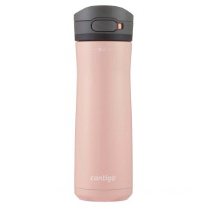 Contigo Jackson Chill 2.0 Stainless Steel Water Bottle with AUTOPOP® Lid, Pink Lemonade, 20 oz Outlet Sale