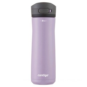 Contigo Jackson Chill 2.0 Stainless Steel Water Bottle with AUTOPOP® Lid, Lavender, 20 oz Limited Offers